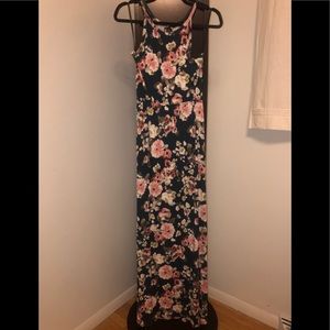 Floral maxi dress
